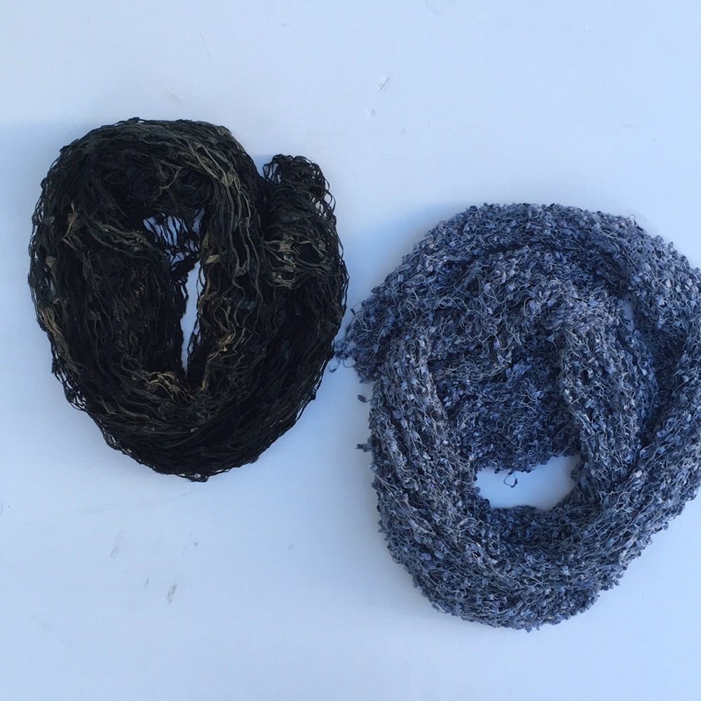 2 Silk Scarves